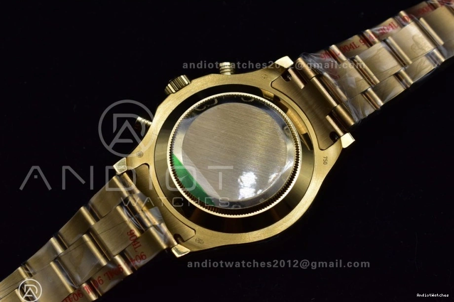 Dial II 1218 116688 KF Comfortable Best YachtMaster on Edition YG Bracelet White YG 1:1 A 1225